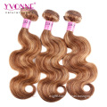 New Arrival Mix Colored Brazilian Hair Weave